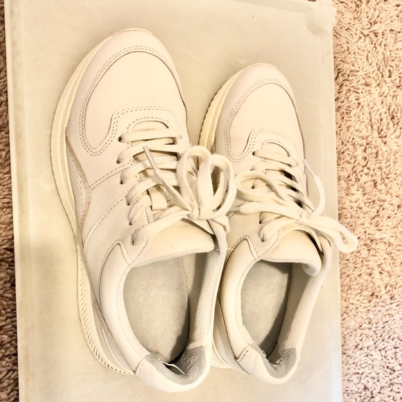Tread By Everlane the Trainer Leather Sneakers - Picture 12 of 14